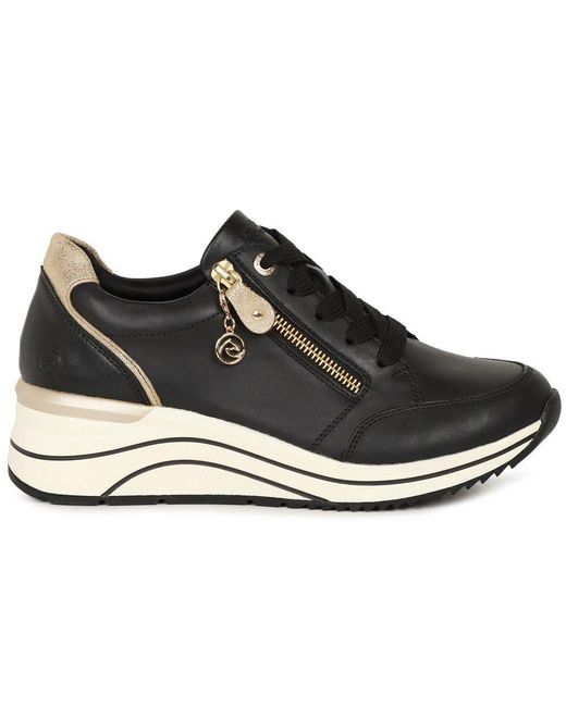Remonte Black Arran Trainers