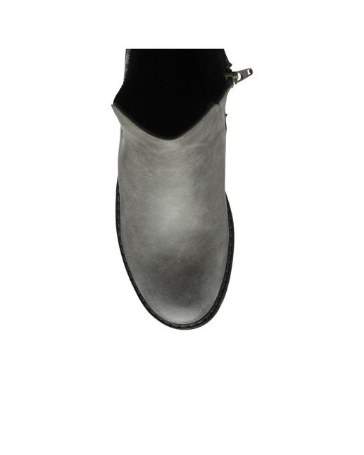 Lotus Black Prescott Ankle Boots
