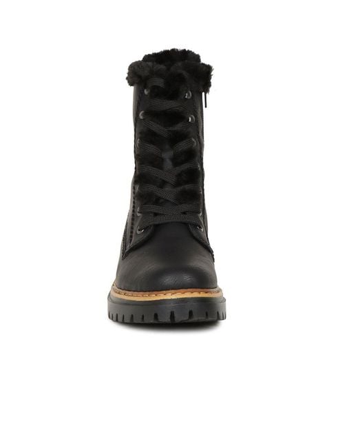 Rieker Black Arkansas Ankle Boots