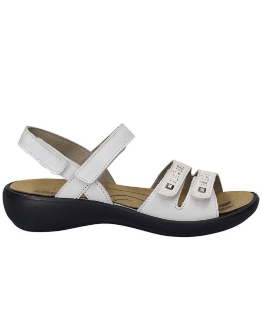 Josef Seibel Multicolor Ibiza 86 Sandals (Weiss)