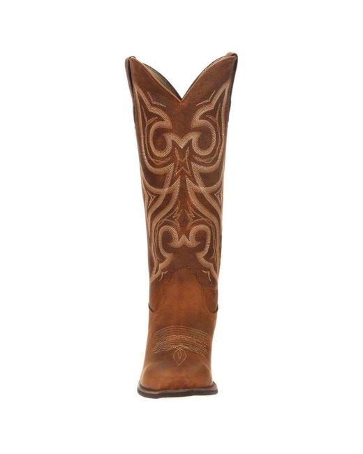Durango Brown Crush Western Booties