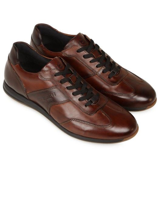 Bugatti Brown Mason Trainers for men