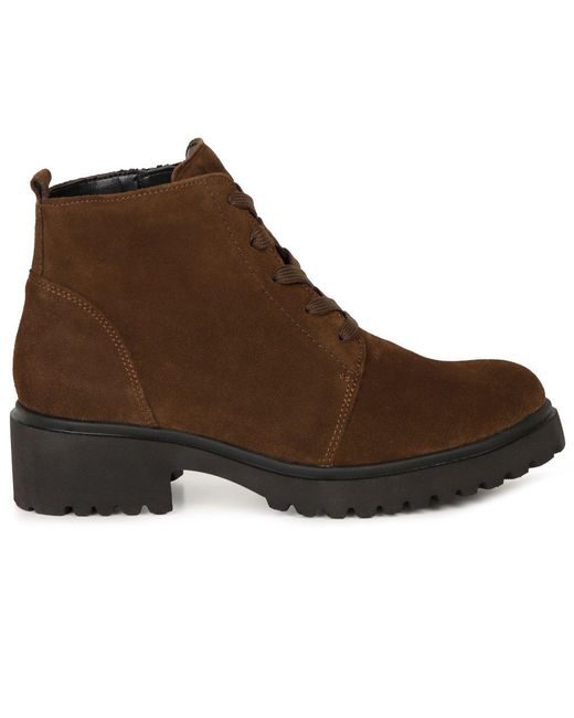 Waldläufer Brown Lucille Ankle Boots