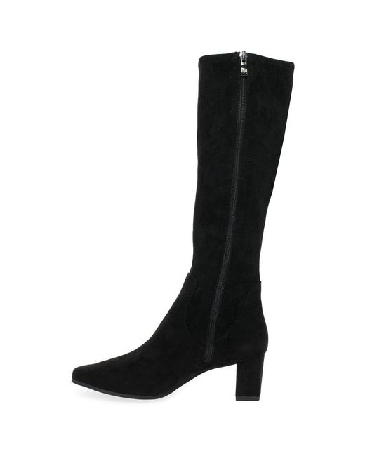 Caprice Black Cole Knee High Boots