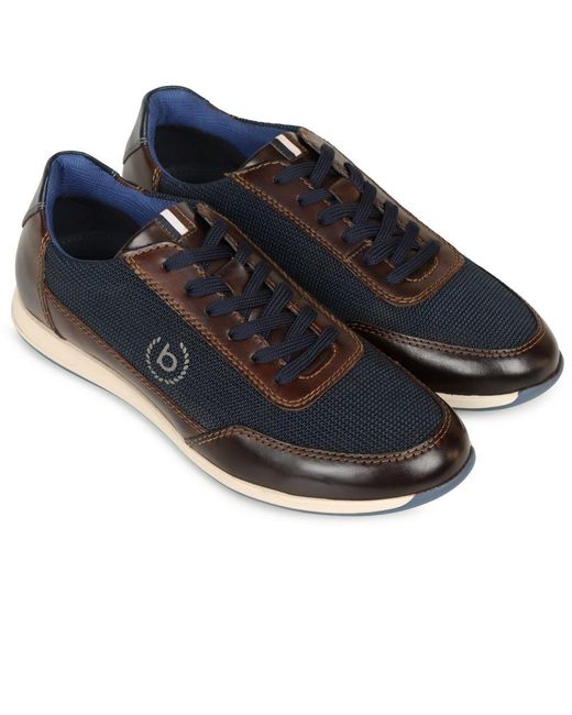 Bugatti Blue Troupe Trainers for men