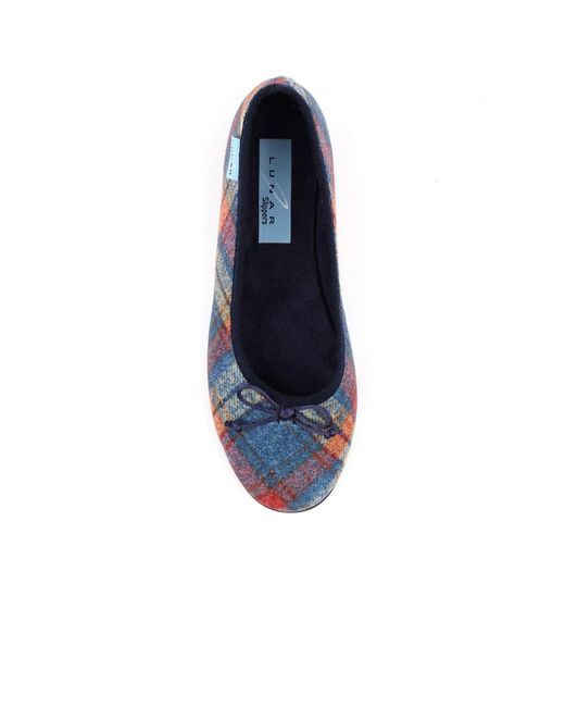 Lunar Blue Brie Slippers
