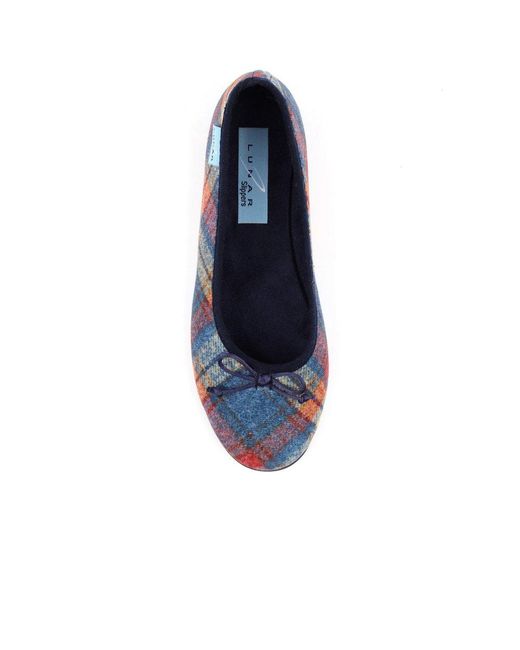 Lunar Blue Brie Slippers