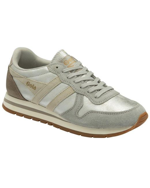 Gola Gray Daytona Blaze Trainers