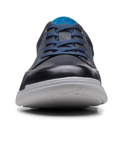 Clarks Donaway Run Trainers Size 8 in Blue for Men Lyst UK