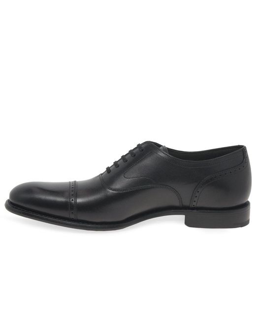 Loake Black Hughes Formal Shoes for men