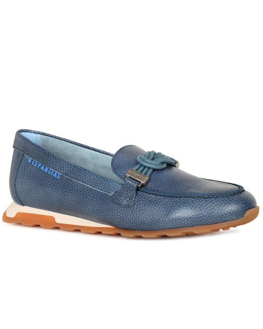 Hispanitas Blue Zinnia Loafers
