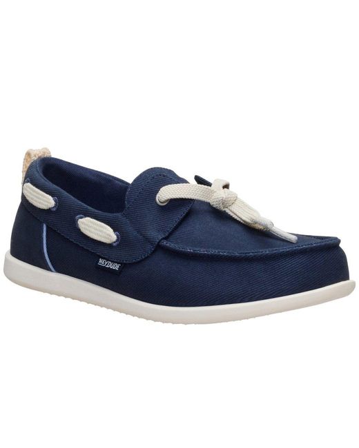 HeyDude Blue Harbor Breeze Lo Loafers