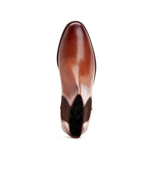Base London Brown Virgil Ankle Boots for men
