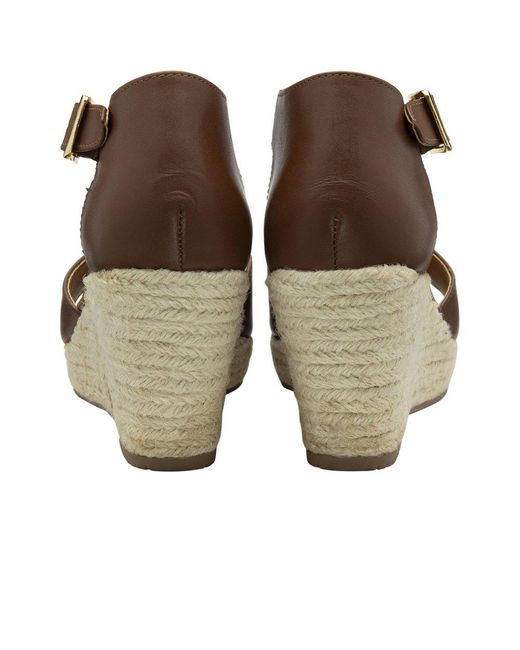Ravel Brown Belby Wedge Sandals