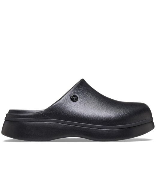 CROCSTM Black Dylan Notched Clogs
