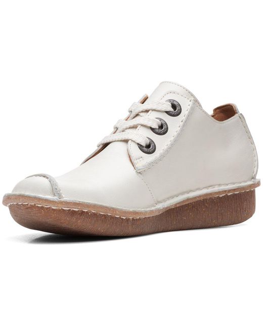 Clarks Funny Dream Shoes in White | Lyst Australia