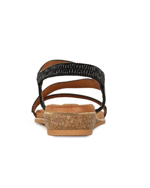 Lunar (GRS) Brown Jazmine Sandals