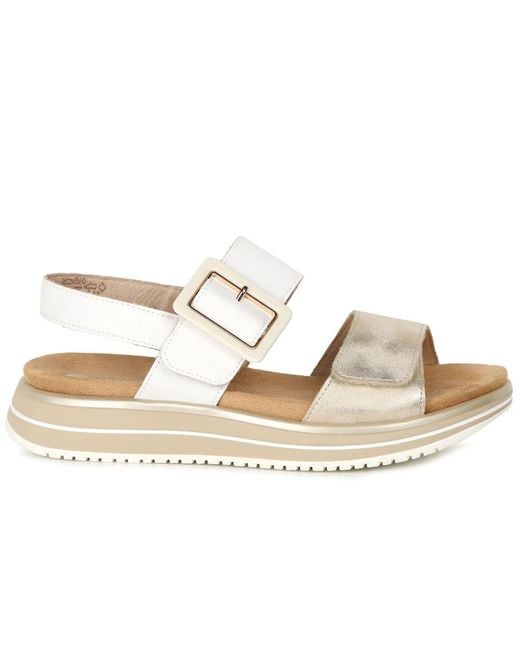 Remonte Metallic Manila Sandals