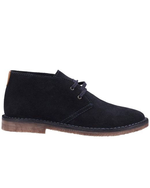 Hush Puppies Blue Samuel Desert Boots for men