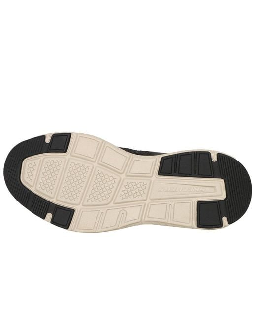 Skechers Black Arch Fit Crosser Slip for men