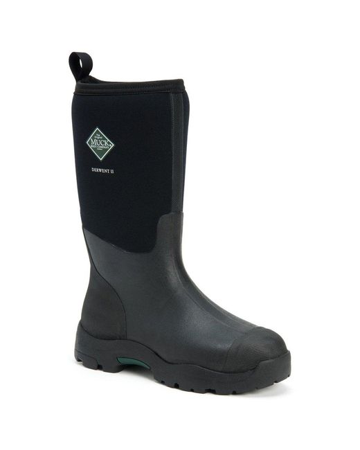 Muck Boot Black Derwent Ii All Purpose Wellingtons for men