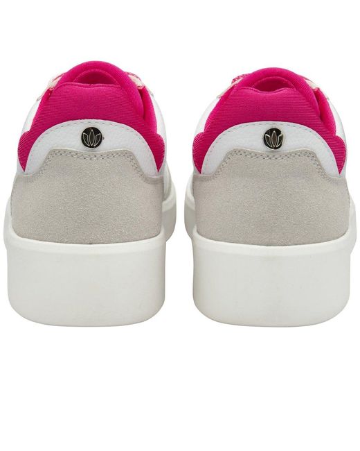 Lotus White Palmira Trainers