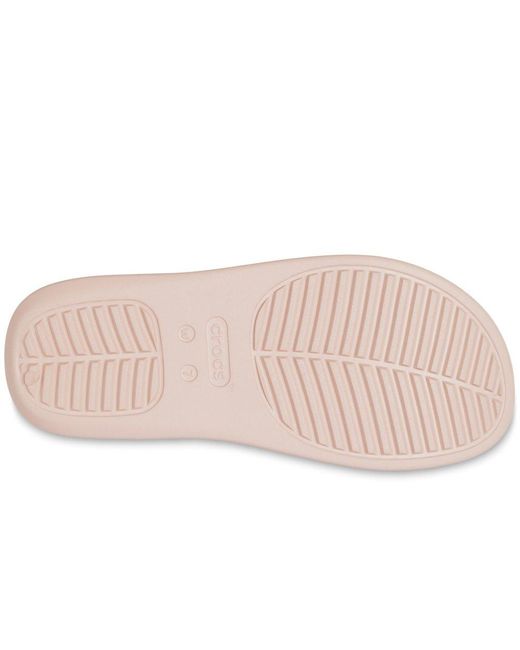 CROCSTM Pink Getaway Platform Flip Sandals