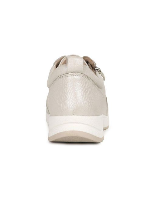 Caprice White Direction Trainers