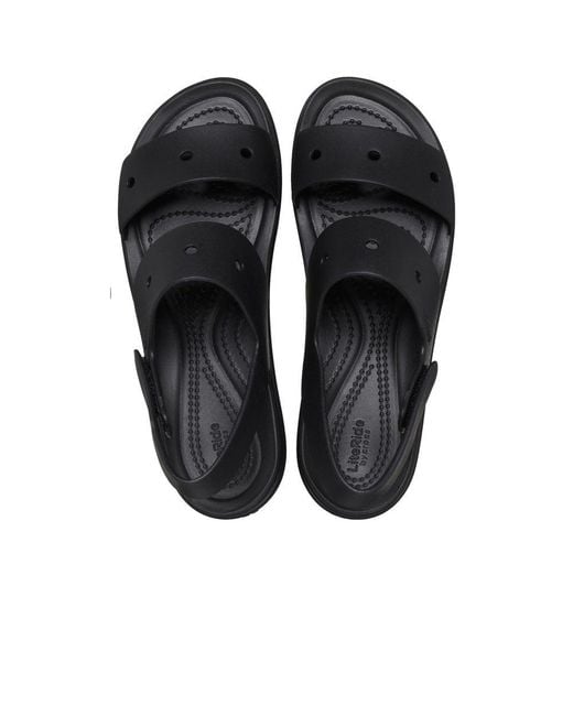 CROCSTM Blue Brooklyn 4U Wedge Sandals