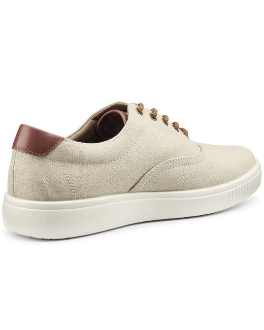 Hotter White Rowan Trainers for men