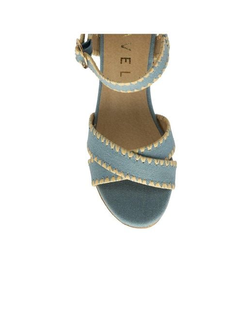 Ravel Blue Ghent Heeled Sandals