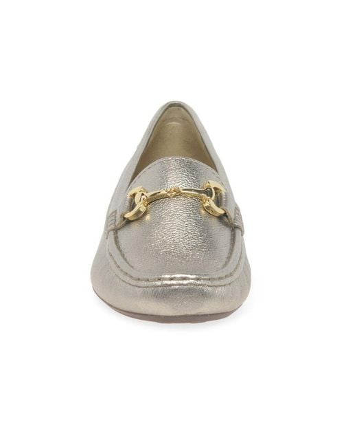 Charles Clinkard Gray Sunny Moccasins