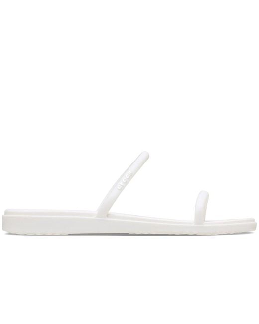 CROCSTM White Miami Two Strap Sandals