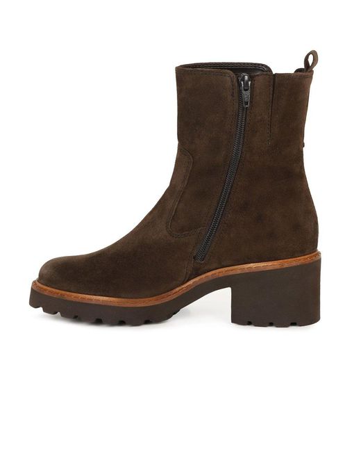 Gabor Brown Euston Ankle Boots