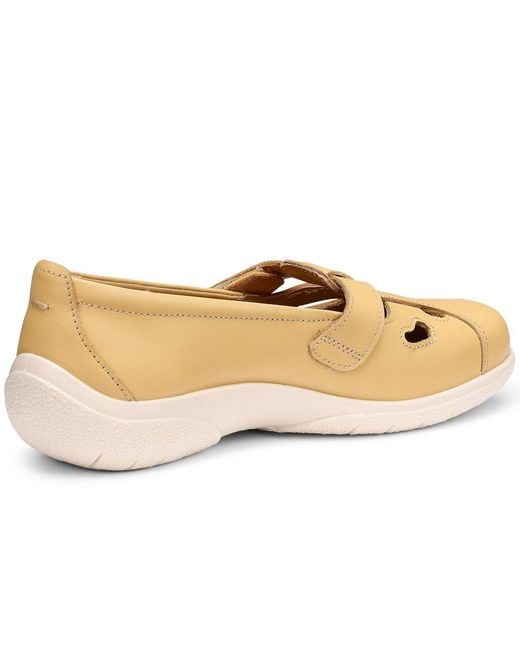Hotter Natural Nirvana T-Bar Casual Shoes