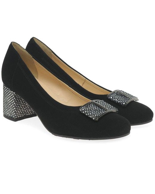 Bioeco Black Daphne Court Shoes