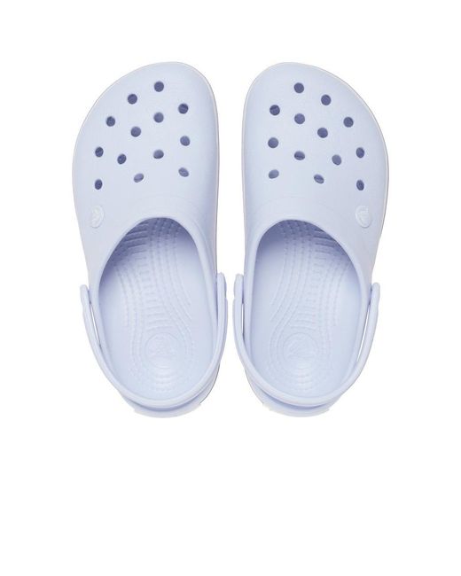 CROCSTM White Crocband Clogs