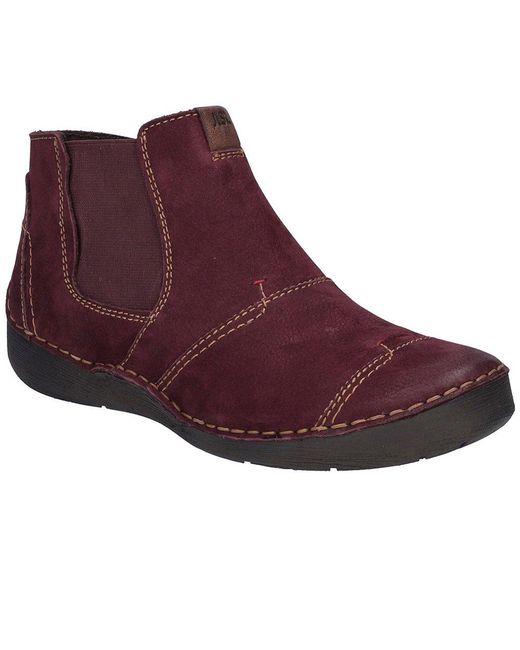 Josef Seibel Red Fergey 55 Ankle Boots