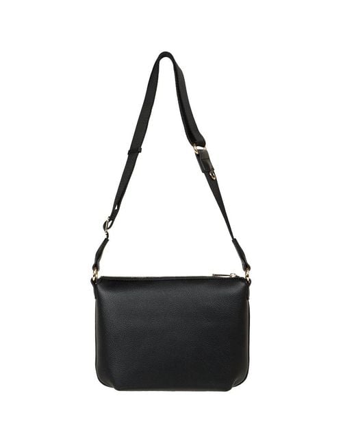 David Jones Black Normandy Messenger Bag