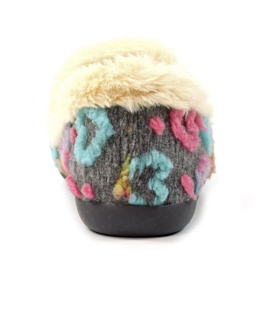 Lunar (GRS) Blue Truffle Full Slippers