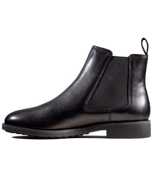 Clarks Griffin Plaza Chelsea Boots in Black | Lyst Canada