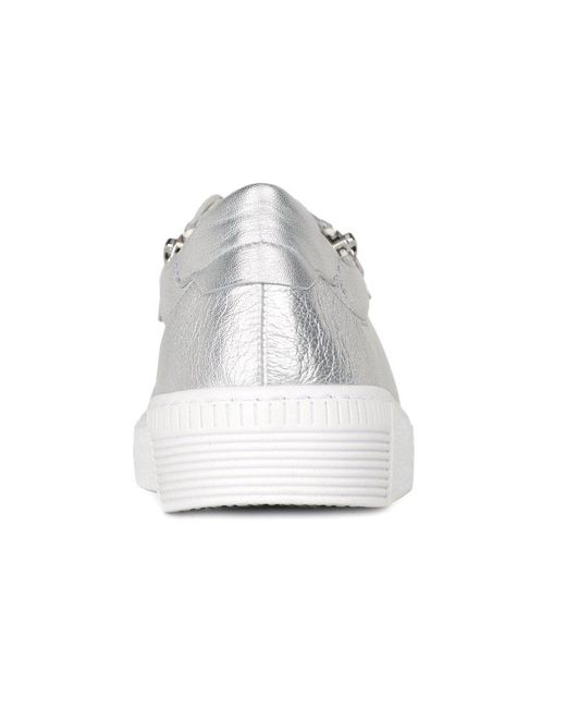 Gabor White Wisdom Casual Shoes