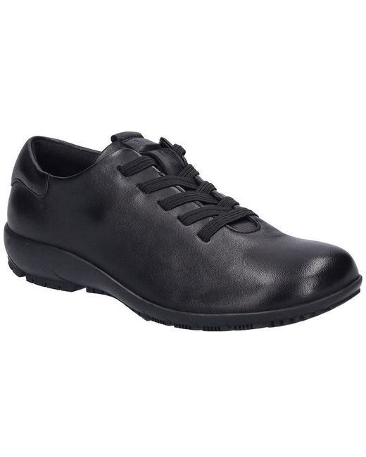 Josef Seibel Black Charlotte 01 Lace Up Shoes