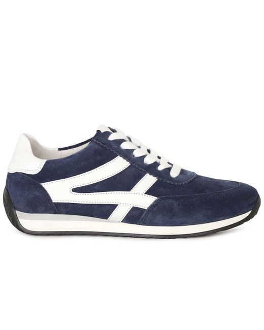 Gabor Blue Globe Trainers