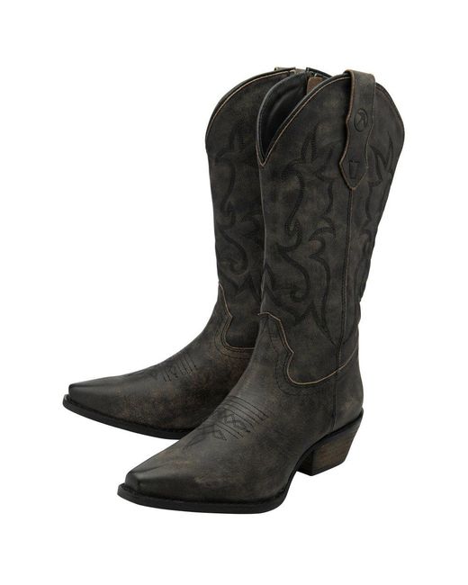 Ravel Gray Taylor Western Style Boots