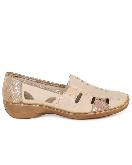 Rieker Natural Denise Shoes