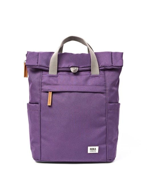Roka Purple Finchley Small Backpack