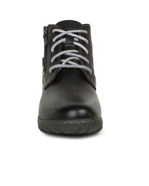 Josef Seibel Blue Ruby 54 Waterproof Ankle Boots (Schwarz)