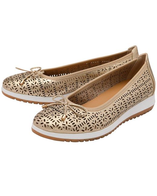 Lotus Metallic Helen Pumps
