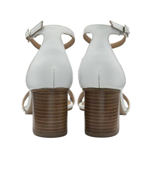 Ravel Metallic Callie Heeled Sandals